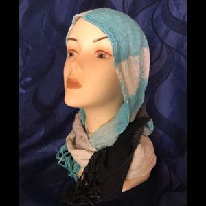 5-Color Indian 100% Viscose Scarf Head Wrap 70”